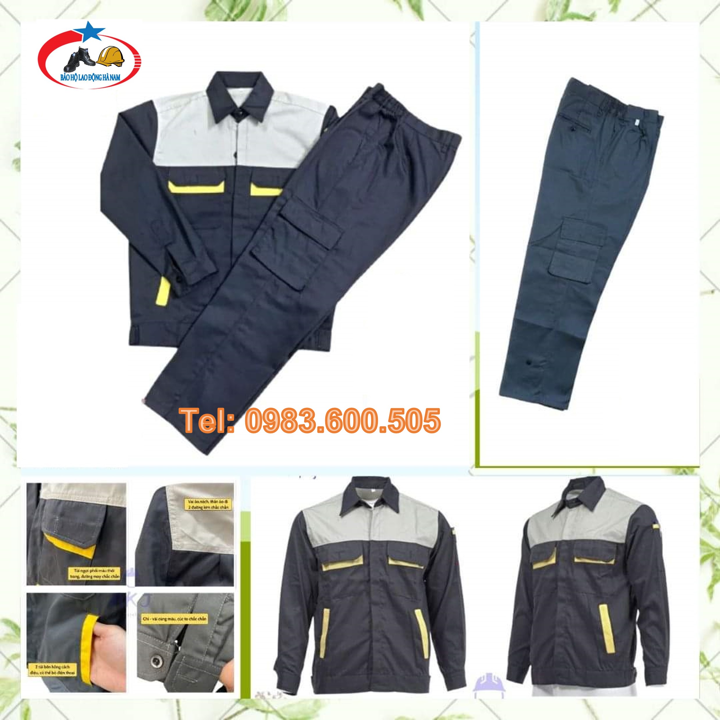 Quần áo bảo hộ lao động Mẫu TK04